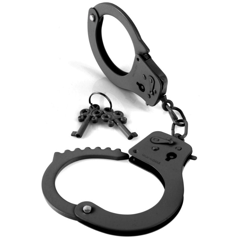 FETISH FANTASY SERIES - OFFICIAL HANDCUFFS BLACK - Kink&Play