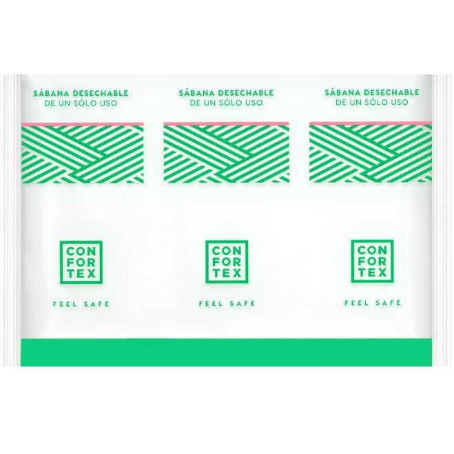 CONFORTEX - DISPOSABLE HYGIENIC SHEETS, INDIVIDUAL BAG - Kink&Play