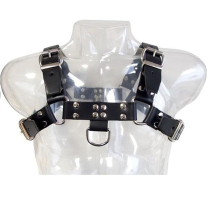 LEATHER BODY - CHAIN HARNESS III - Kink&Play