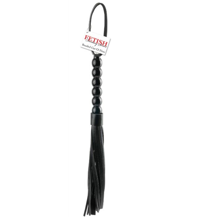 FETISH FANTASY SERIES - SERIES BEADED CAT-O-NINE TAILS - Kink&Play