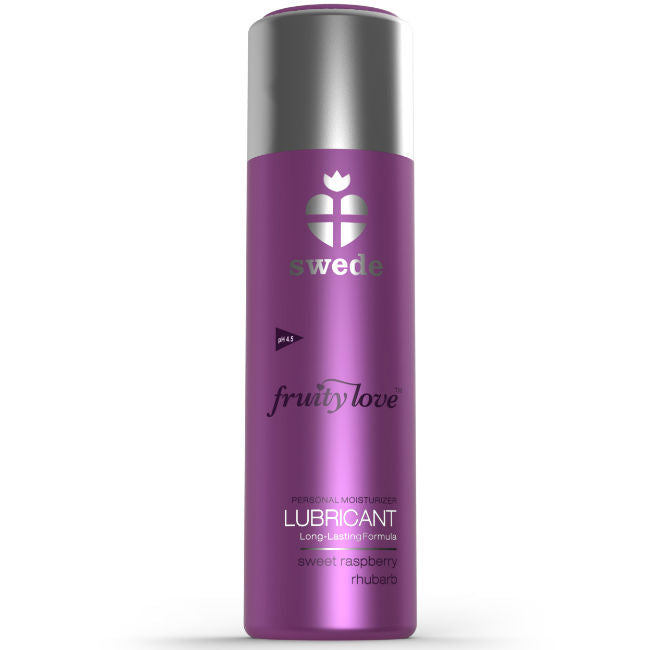 SWEDE - FRUITY LOVE LUBRICANT RASPBERRY RHUBARB 100 ML - Kink&Play