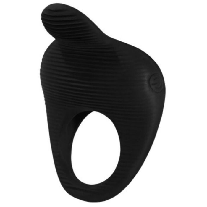 PRETTY LOVE - THIMBLE VIBRATOR RING BLACK - Kink&Play