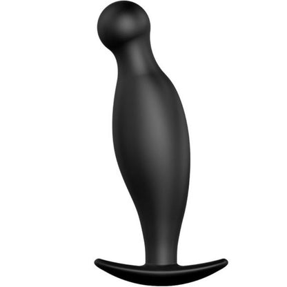 PRETTY LOVE - SILICONE ANAL PLUG 11.7 CM BLACK - Kink&Play