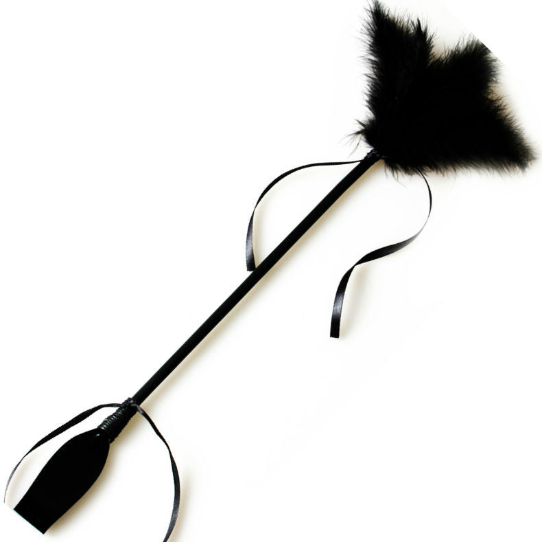 SECRETPLAY - BLACK WHIP & FEATHER - Kink&Play