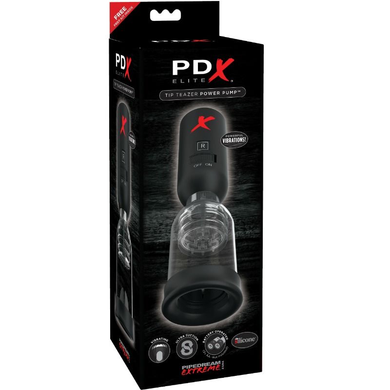 PDX ELITE - TIP TEAZER POWER PUMP - Kink&Play