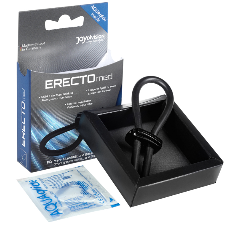 JOYDIVISION POTENZDUO - SILICONE BLACK RING - M - Kink&Play