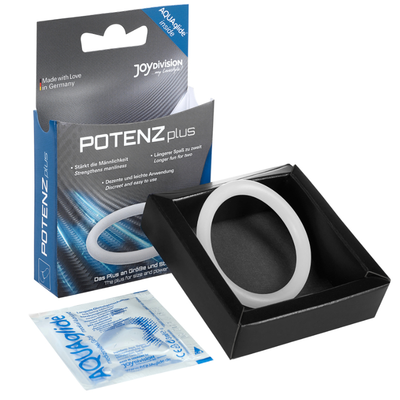 JOYDIVISION POTENZDUO - PLUS WHITE RING - M - Kink&Play