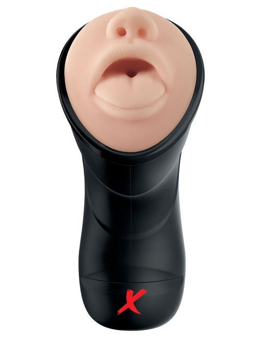 PDX ELITE - DEEP THROAT VIBRATING STROKER - Kink&Play