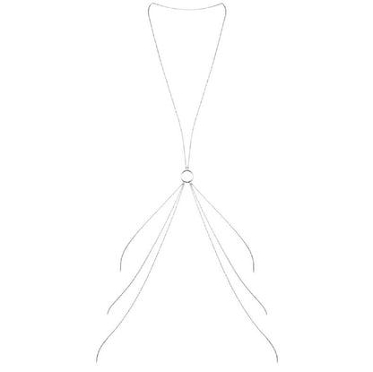 BIJOUX - MAGNIFIQUE METAL CHAINS FOR THE BODY 8 SILVER - Kink&Play