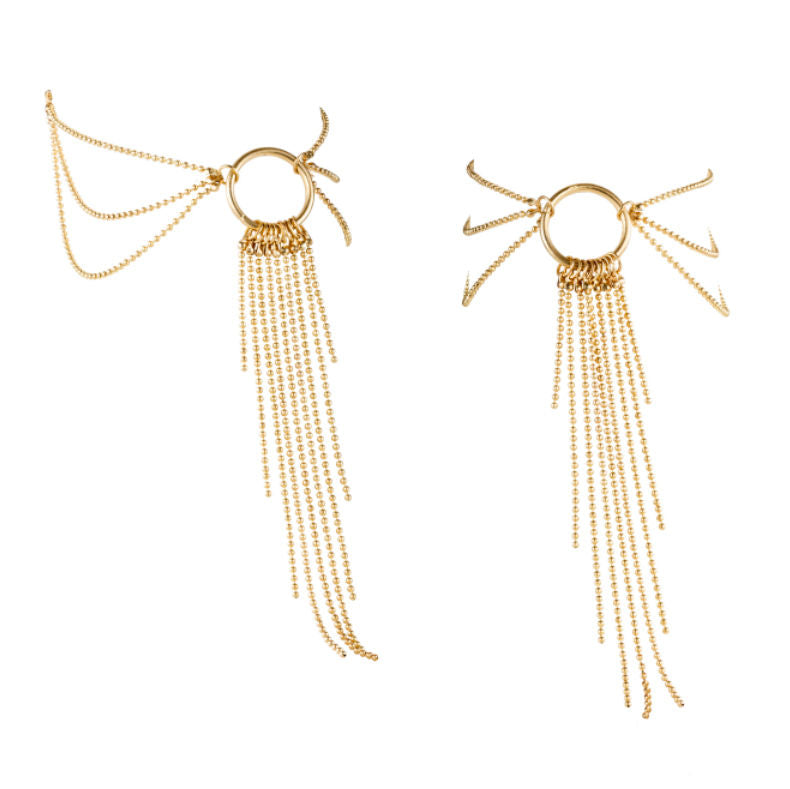BIJOUX - MAGNIFIQUE GOLDEN FOOT BRACELETS - Kink&Play