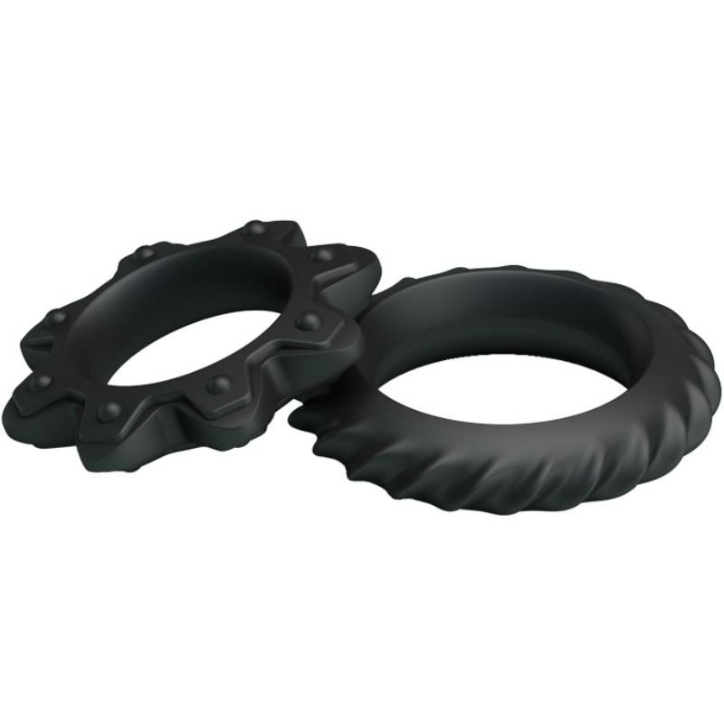BAILE - KIT 2 RING FLOWERING SILICONE RINGS - Kink&Play