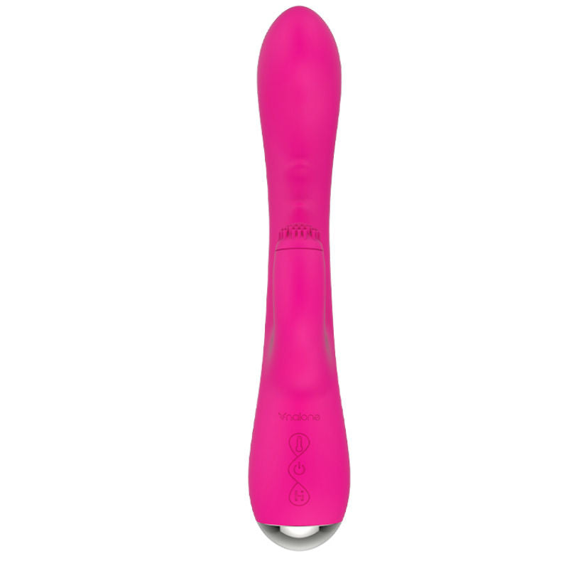 NALONE - IDOL RABBIT WITH CLITORIAL ROTATION AND HEAT - Kink&Play