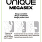 UNIQ - MEGASEX LATEX FREE SENSITIVE CONDOMS 3 UNITS