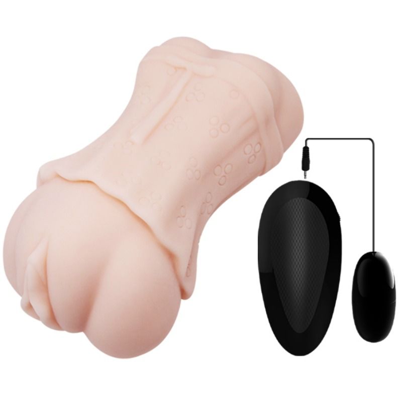 CRAZY BULL - WATER SKIN VAGINA MASTURBADOR WITH VIBRATING BULLET 2 - Kink&Play