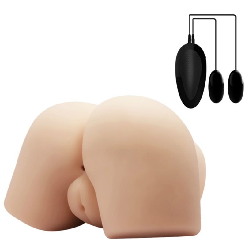 CRAZY BULL - REALISTIC VAGINA AND ANUS WITH VIBRATION POSITION 4 - Kink&Play