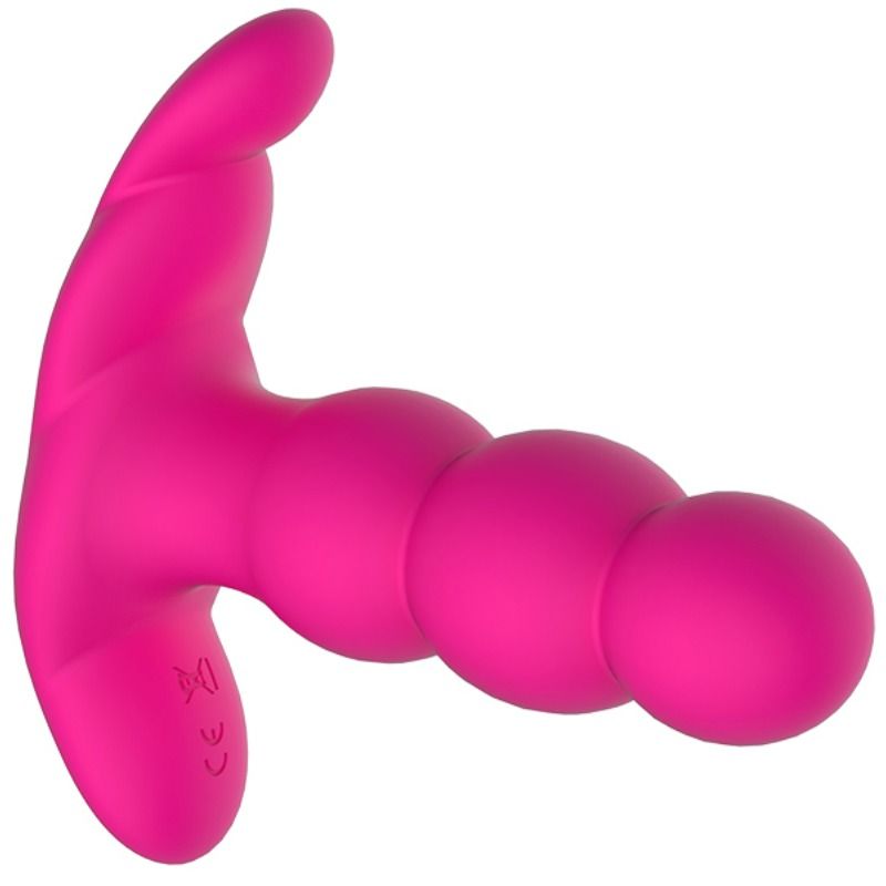 NALONE - PEARL ANAL VIBRATOR REMOTE CONTROL BLACK - Kink&Play