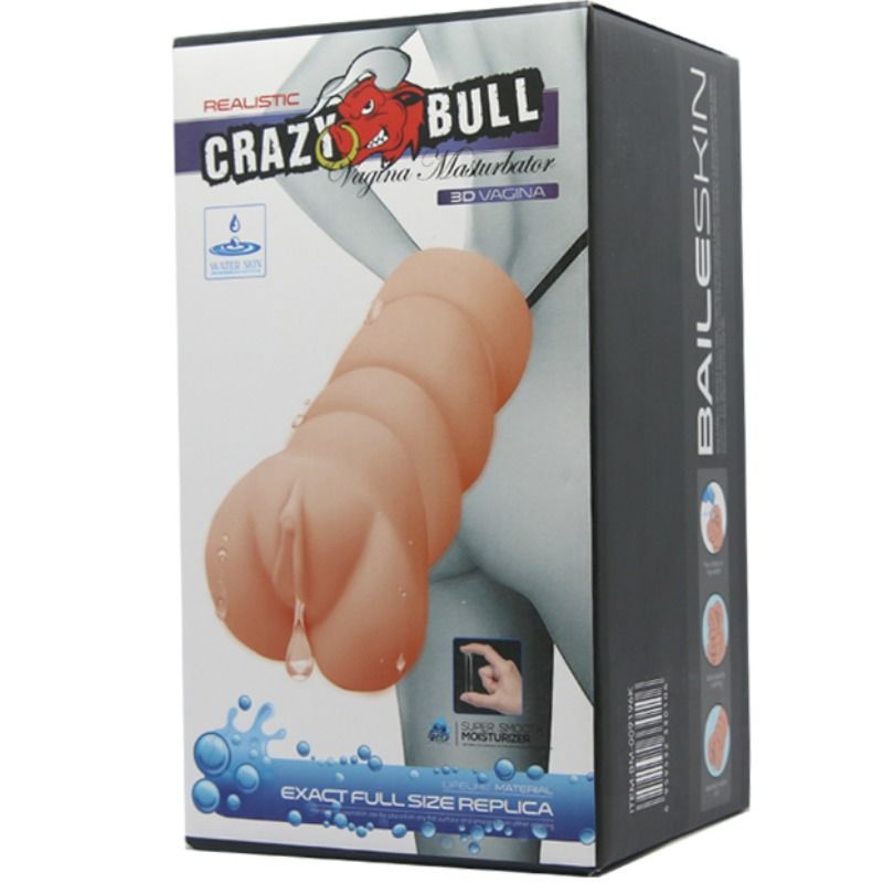 CRAZY BULL - WATER SKIN MASTURBADOR VAGINA MODEL 3 - Kink&Play