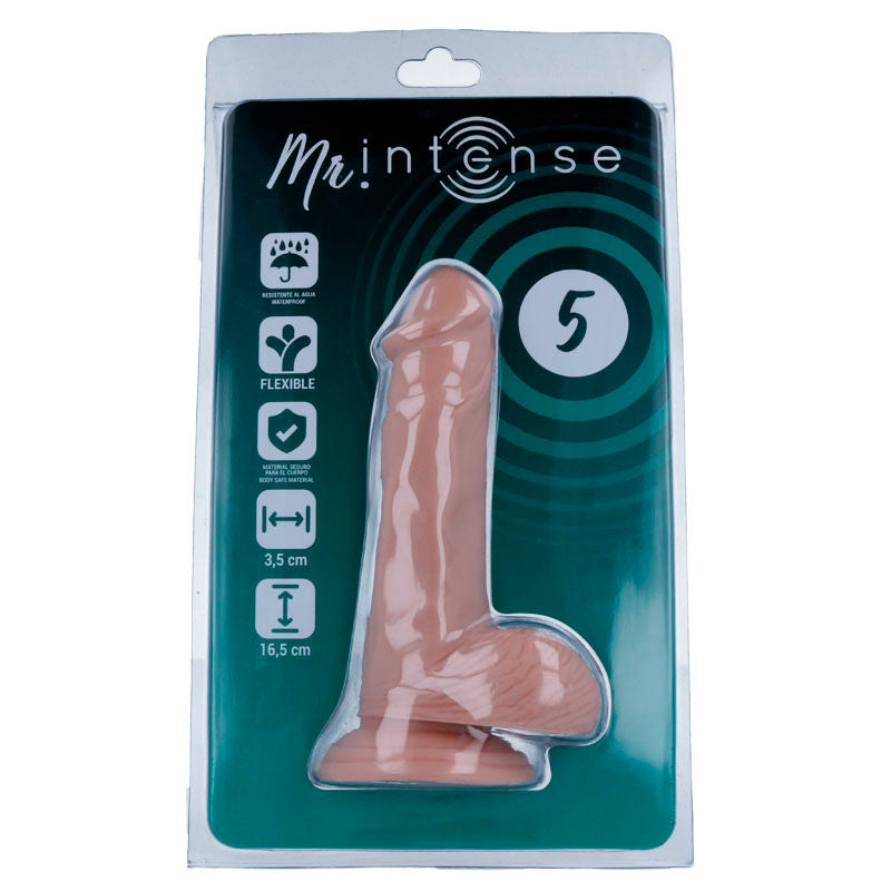 MR INTENSE - 5 REALISTIC COCK 16.5 CM -O- 3.5 CM - Kink&Play