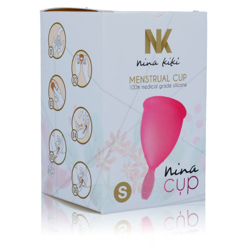 NINA KIKÍ - MENSTRUAL CUP PINK - SIZE S - Kink&Play