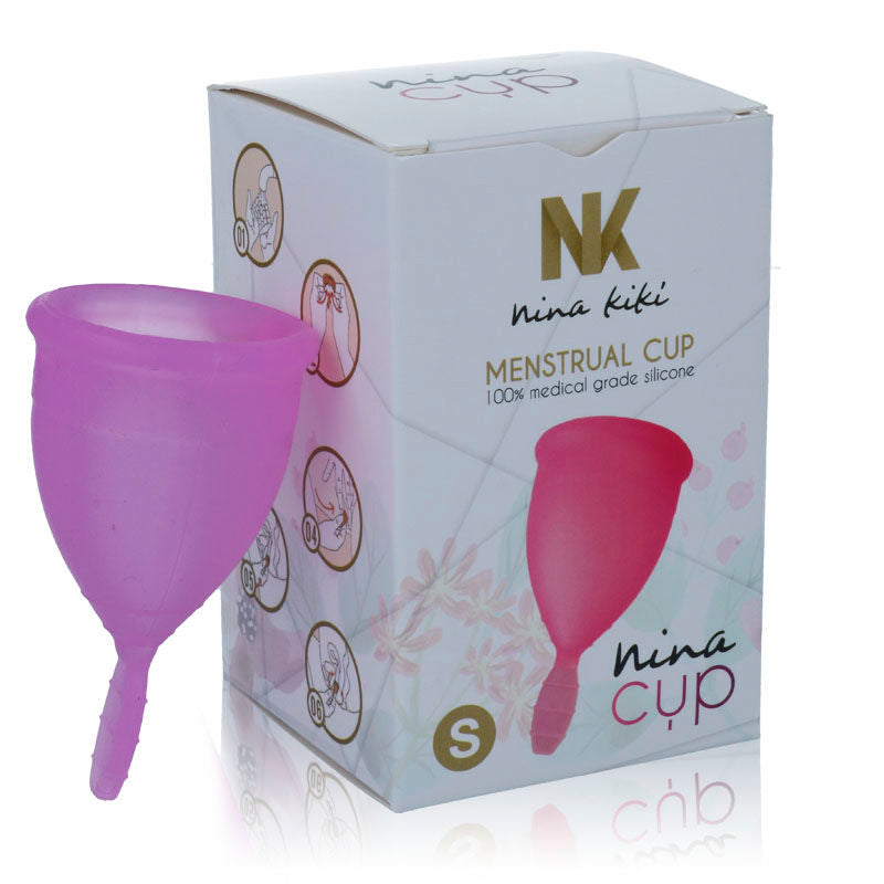 NINA KIKÍ - MENSTRUAL CUP PURPLE - SIZE S - Kink&Play