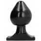 ALL BLACK - ANAL PLUG 19 CM