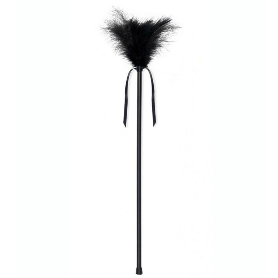 SECRETPLAY - BLACK FEATHERS 40 CM - Kink&Play