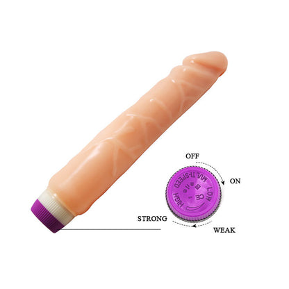 BAILE - WAVES OF PLEASURE REALISTIC VIBRATING 25.5 CM - Kink&Play