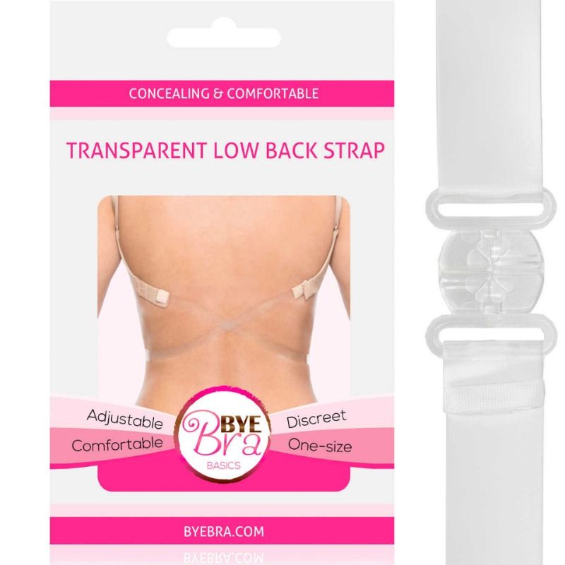 BYE-BRA - TRANSPARENT BACK STRAPS REDUCER - Kink&Play