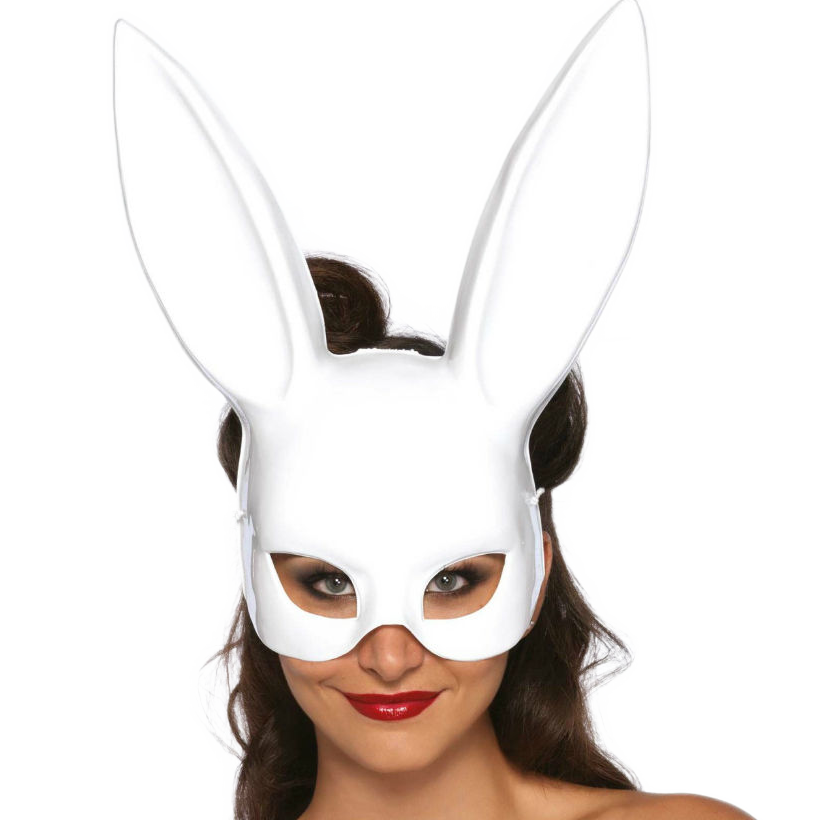 LEG AVENUE - MASKERAD KANINMASK VIT