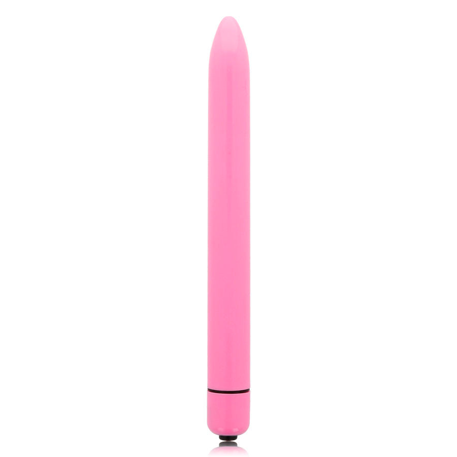 GLOSSY - SLIM VIBRATOR MED DJUP ROSÉ