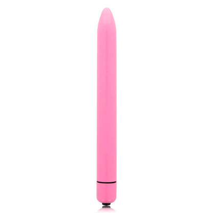 GLOSSY - SLIM VIBRATOR MED DJUP ROSÉ