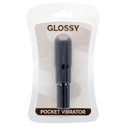 GLOSSY - FICKVIBRATOR SVART