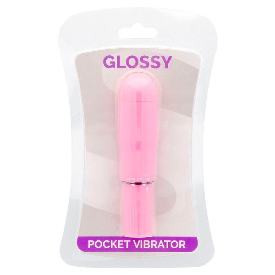 GLOSSY - FICKVIBRATOR MED DJUP ROSÉ