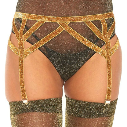 LEG AVENUE - LUREX ELASTISKT BÄTE ONE SIZE