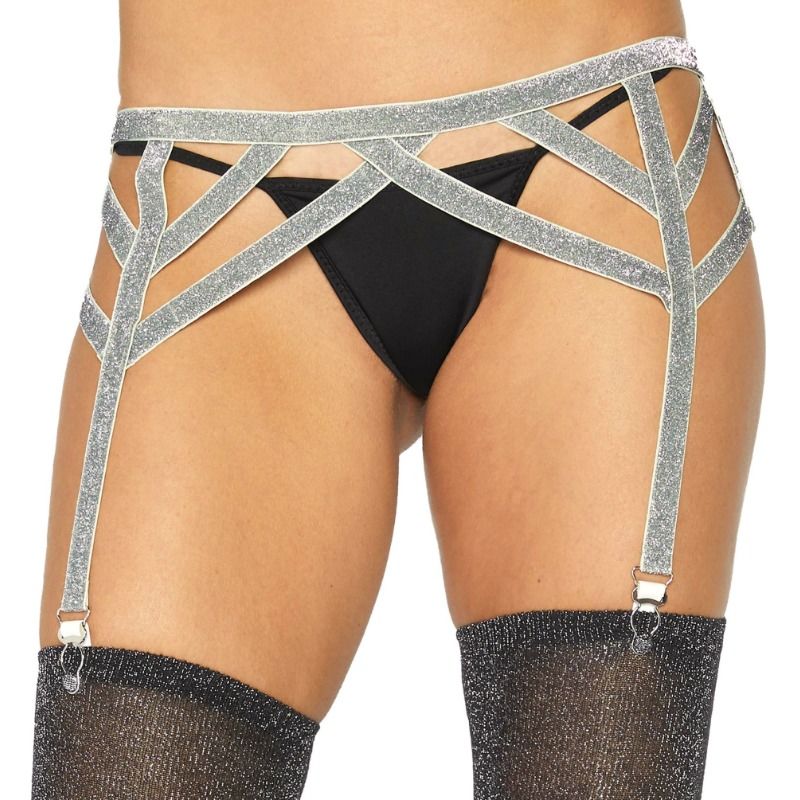 LEG AVENUE - SILVER BÄLTE ONE SIZE