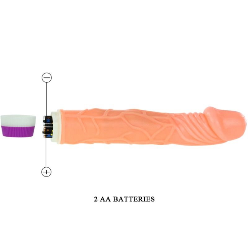 BAILE - WAVES OF PLEASURE REALISTISK VIBRERING 22,5 CM