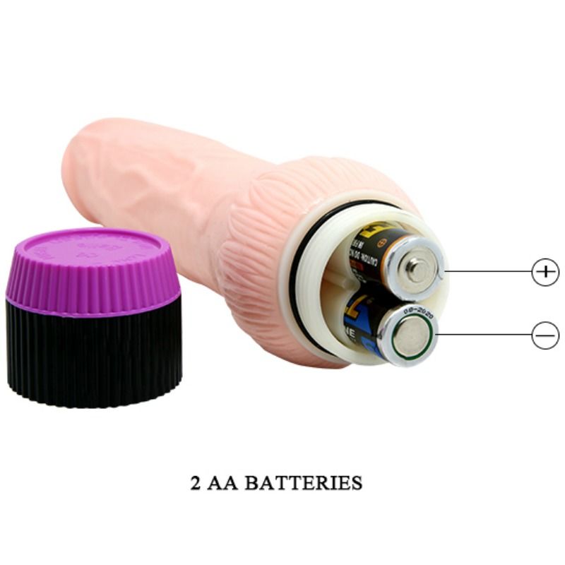 BAILE - ADOUR CLUB REALISTISK VIBRATOR BRED BAS 22 CM