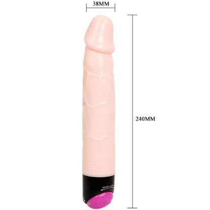 BAILE - FÄRGGLAD SEXVIBRATION OCH ROTATION 24 CM