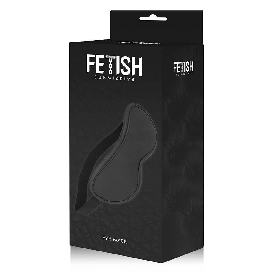 FETISH SUBMISSIVE - VEGAN LEATHER MASK II WITH NOPRENE LINING - Kink&Play