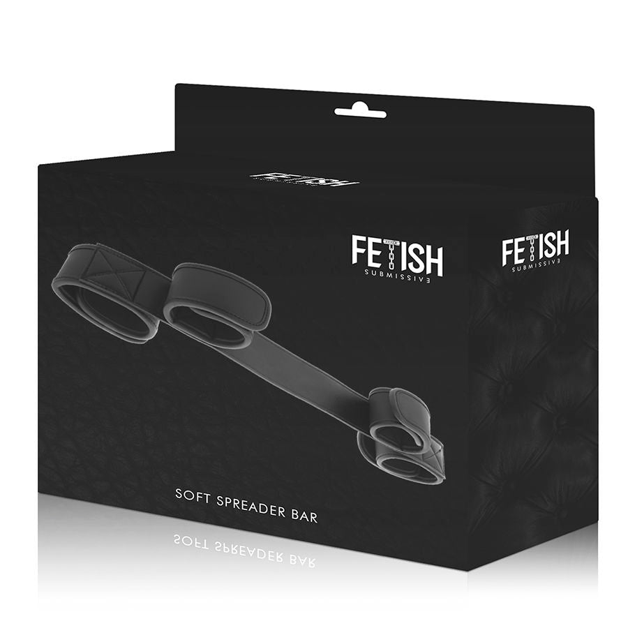 FETISH SUBMISSIVE- BONDAGE SPREADER BAR WITH NOPRENE LINING