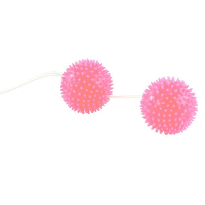 BAILE - DJUPT NÖJE ROSA TEXTURERADE BOLLAR 3,6 CM
