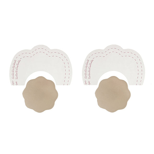 BYE-BRA - BREASTS ENHANCER + NIPPLE COVERS SYLICON CUP D/F - Kink&Play