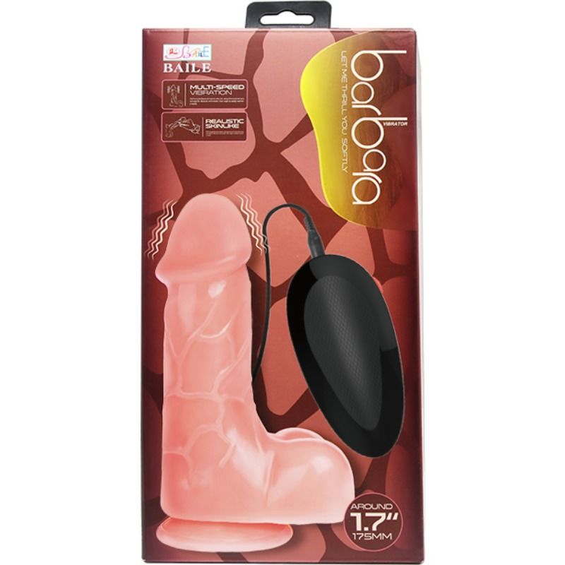 BAILE - NATURLIG BARBARA REALISTISK VIBRATOR