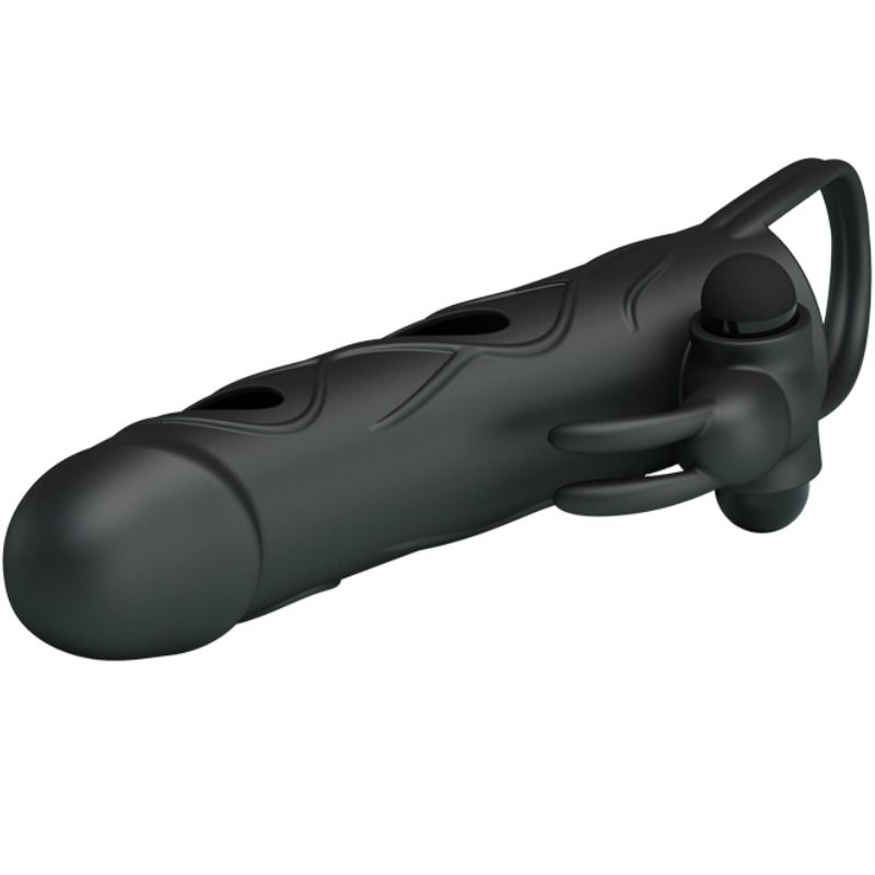 PRETTY LOVE - SILIKONSKYDD MED VIBRATION 14 CM 2.0