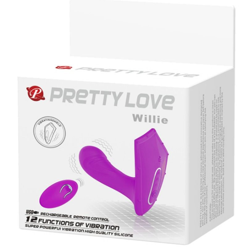 PRETTY LOVE - WILLIE FJÄRRKONTROLLSTIMULATOR