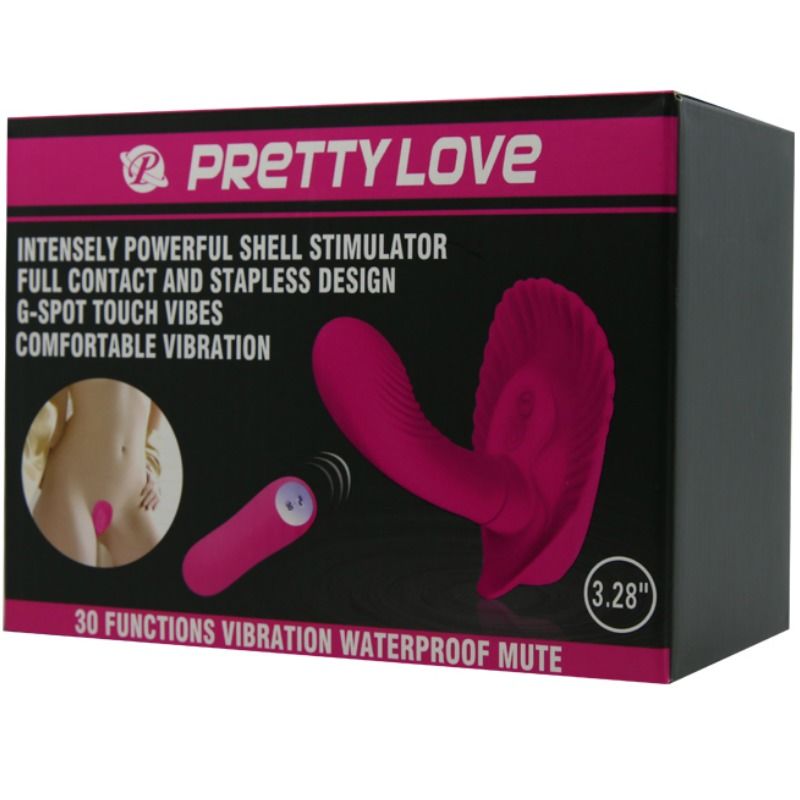 PRETTY LOVE - FJÄRRKONTROLL STIMULERANDE SKAL