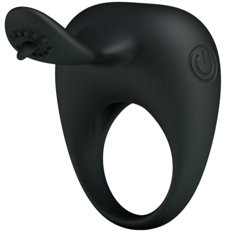 PRETTY LOVE - VIBRERANDE RING MED TUNGAN