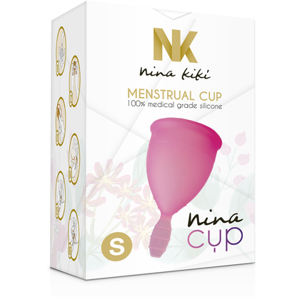 NINA KIKÍ - MENSTRUAL CUP PINK - SIZE S - Kink&Play