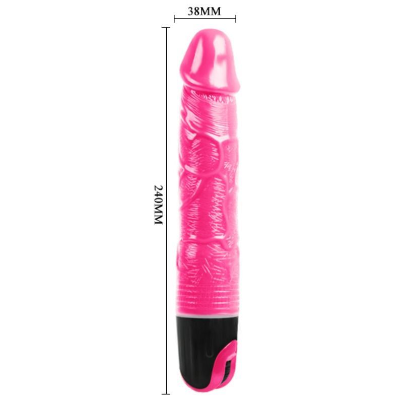 BAILE - LILA VIBRATOR MED FLERHAKTIGHET