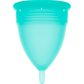 STERCUP - FDA SILICONE MENSTRUAL CUP AQUAMARINE - SIZE L